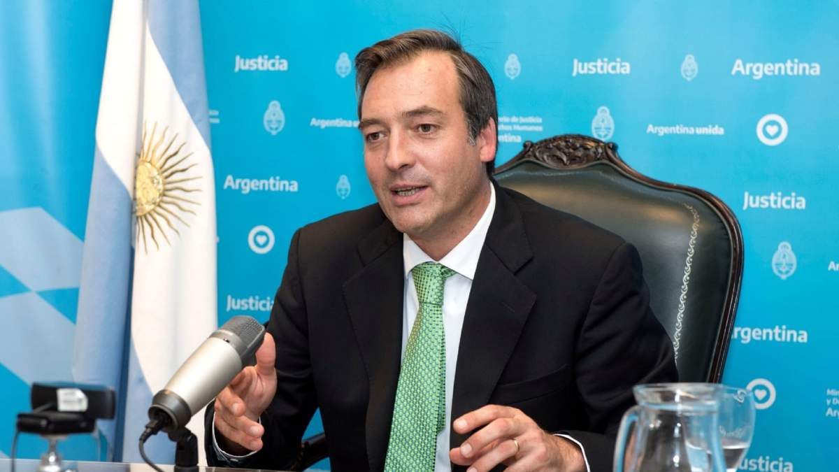 Martín Soria, ministro de Justicia. Fuente: (Twitter)