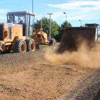 Continúan las importantes obras públicas en la ciudad de Zapala