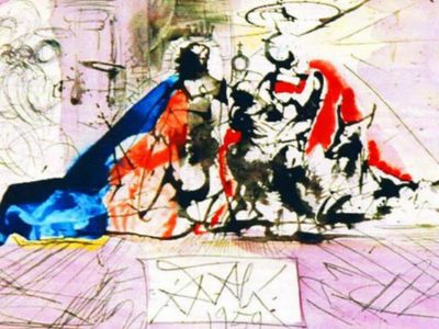 Las históricas tarjetas de Navidad creadas por Salvador Dalí
