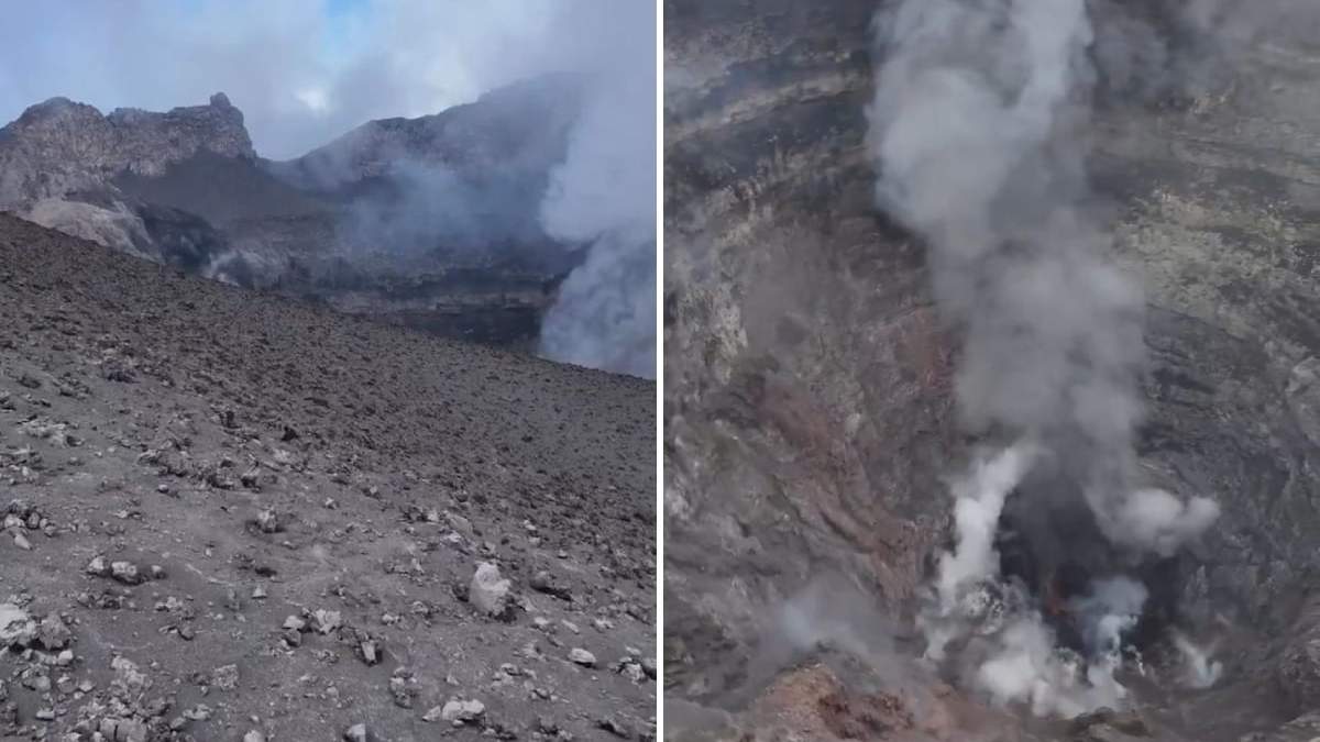 Cráter del Popocatépetl