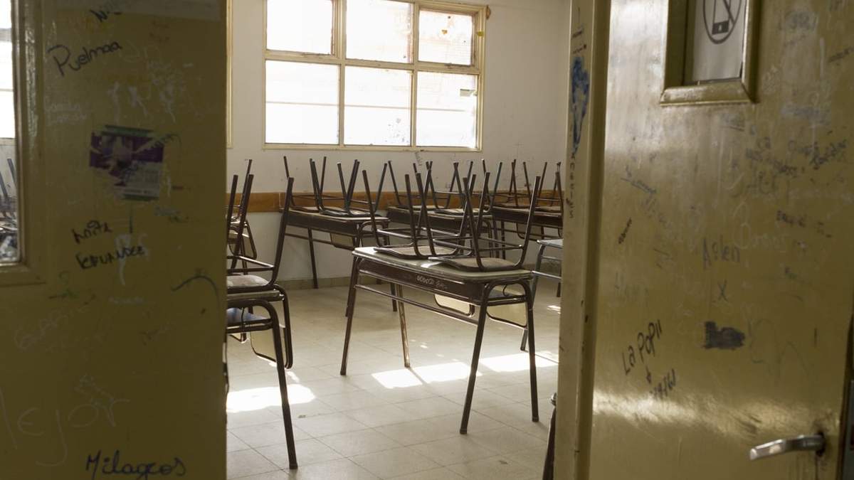 Docentes realizarán tres días de medidas de fuerza. Fuente: (Emiliano Ortiz)