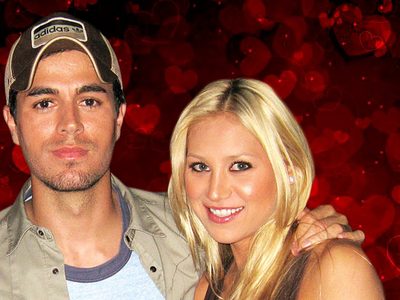 Se besaron en una ficción: así comenzó la historia de amor de Enrique iglesias y Anna Kournikova