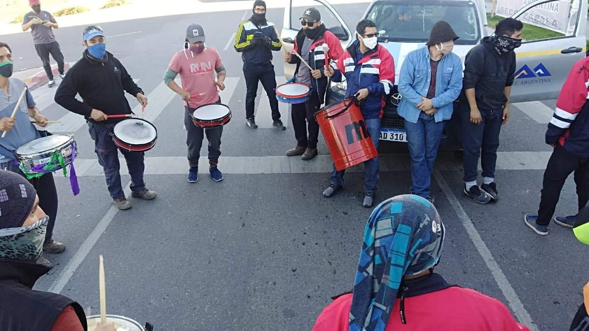 Mineros de Andacollo. Fuente: (Facebook)