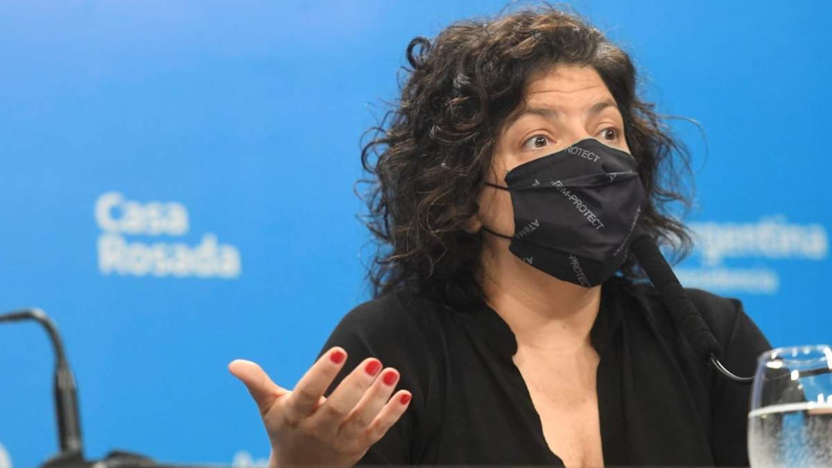 Carla Vizzotti. Fuente: (Twitter)