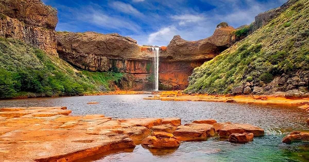 Salto del Agrio. Fuente: (Twitter)