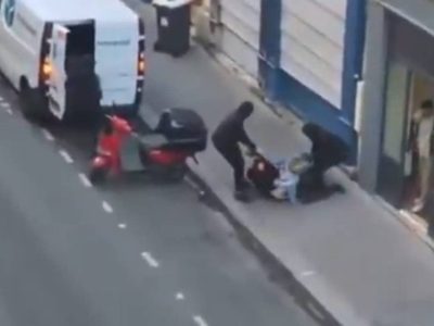 Tres encapuchados intentan secuestrar a hija de magnate de criptomonedas en París (Video)