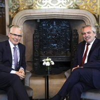 Fernández recibió al exjuez español Baltasar Garzón por los casos de "lawfare" en la región