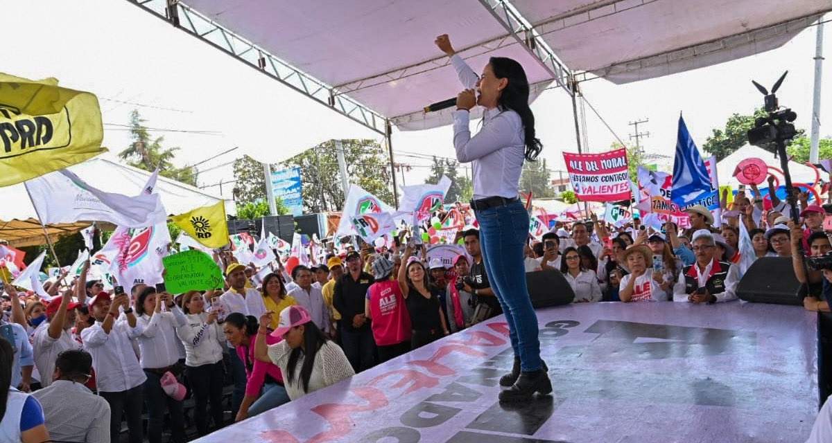 La candidata del PRI