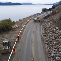 Luego de dos meses, la Ruta Nacional 40 quedó totalmente habilitada en Villa La Angostura