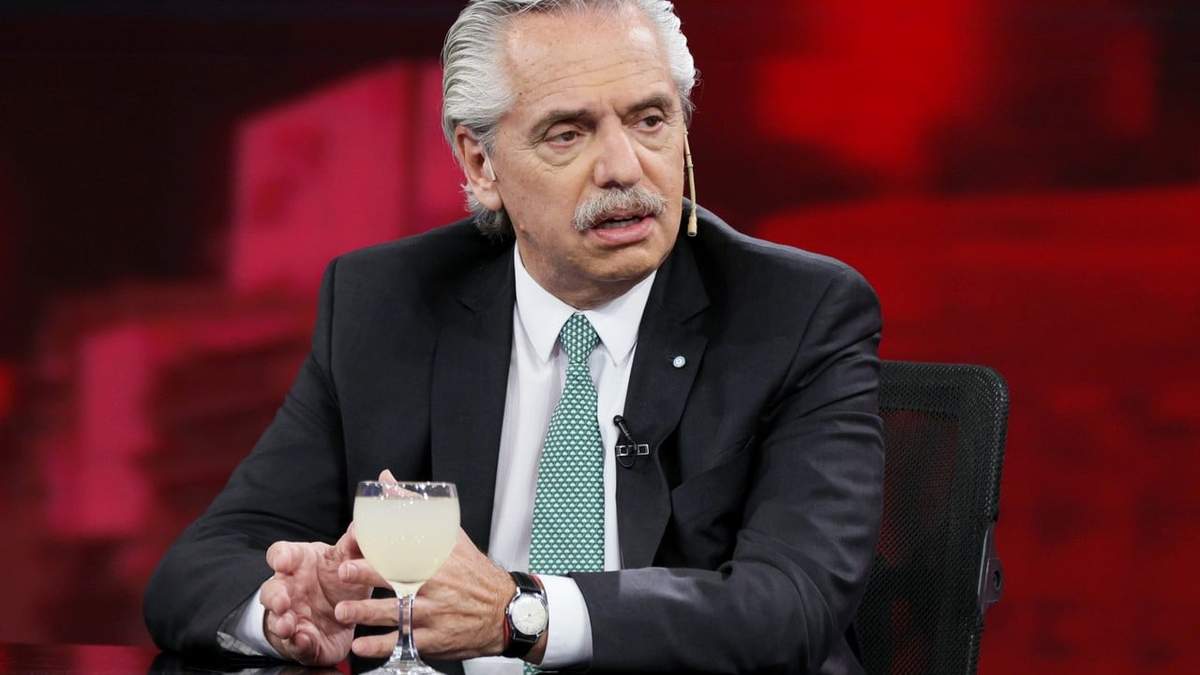 El presidente Alberto Fernández. Fuente: (Twitter)
