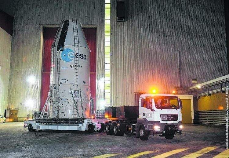 Lanzamiento ARSAT II (Fuente: Facebook)