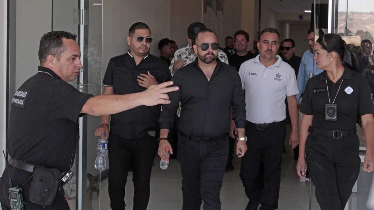 Integrantes de Los Alegres del Barranco acudieron al Juzgado 16 de la penitenciaria de Puente Grande el pasado 6 de mayo