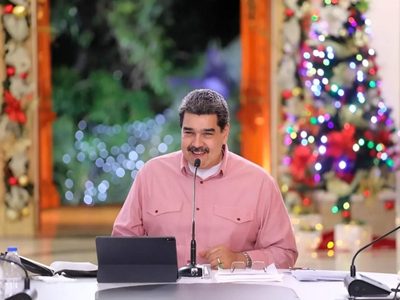 Por decisión de Nicolás Maduro, este lunes comenzó la "Navidad" en Venezuela