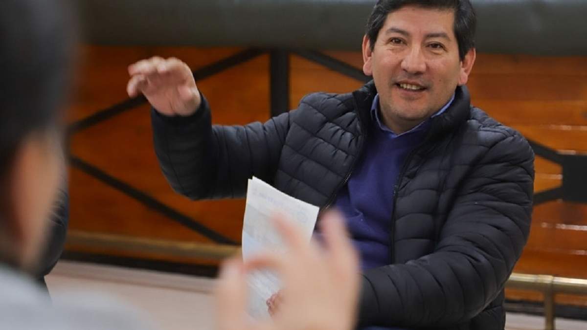 Sandro Badilla, el ganador de la interna del MPN. Fuente: (Facebook)