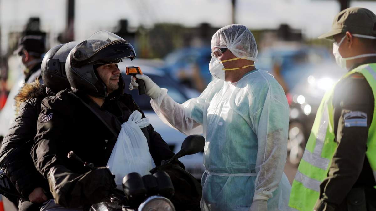 Controles contra el coronavirus. Fuente: (Twitter)