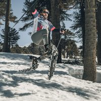Una aventura única en Neuquén: las divertidas excursiones en raquetas de esquí