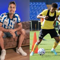 Sergio Canales y Ozziel Herrera son presentados como refuerzos de Rayados y Tigres