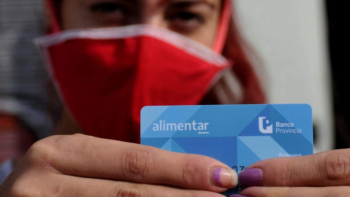 Tarjeta Alimentar. Fuente: (Twitter)