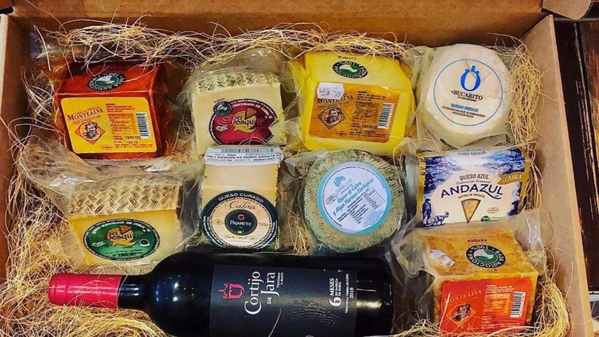 Cajas gourmet para fomentar productos regionales. Fuente: (Facebook)