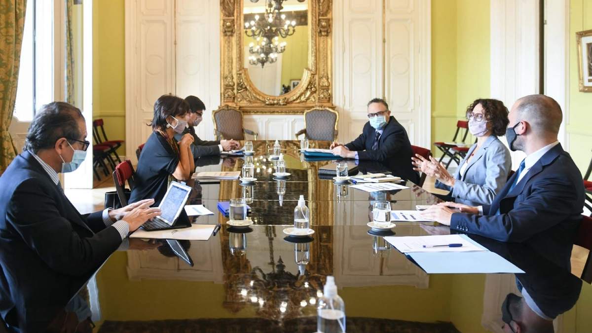 Reunión del gabinete económico del Gobierno nacional. Fuente: (Twitter)