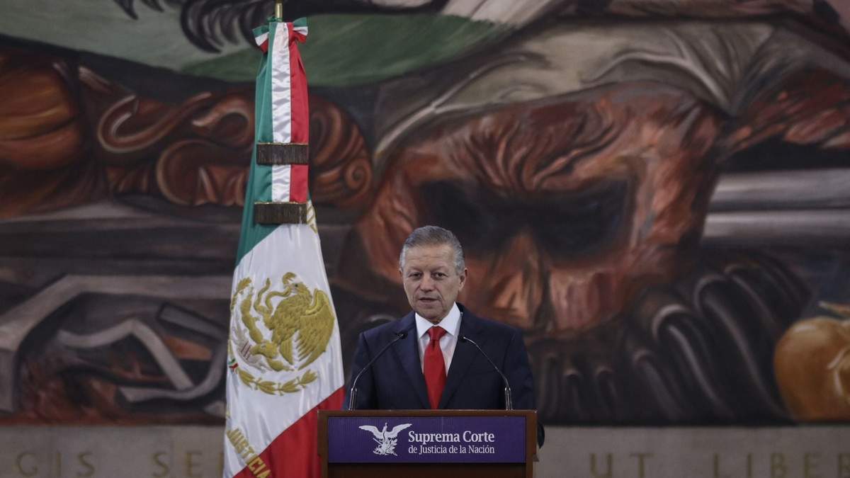 Conferencia del ministro presidente de la Corte, Arturo Zaldívar