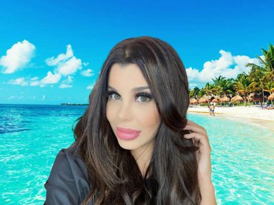 Enamorada y frente al mar: Charlote Caniggia posó en los más bellos paisajes de la Riviera Maya