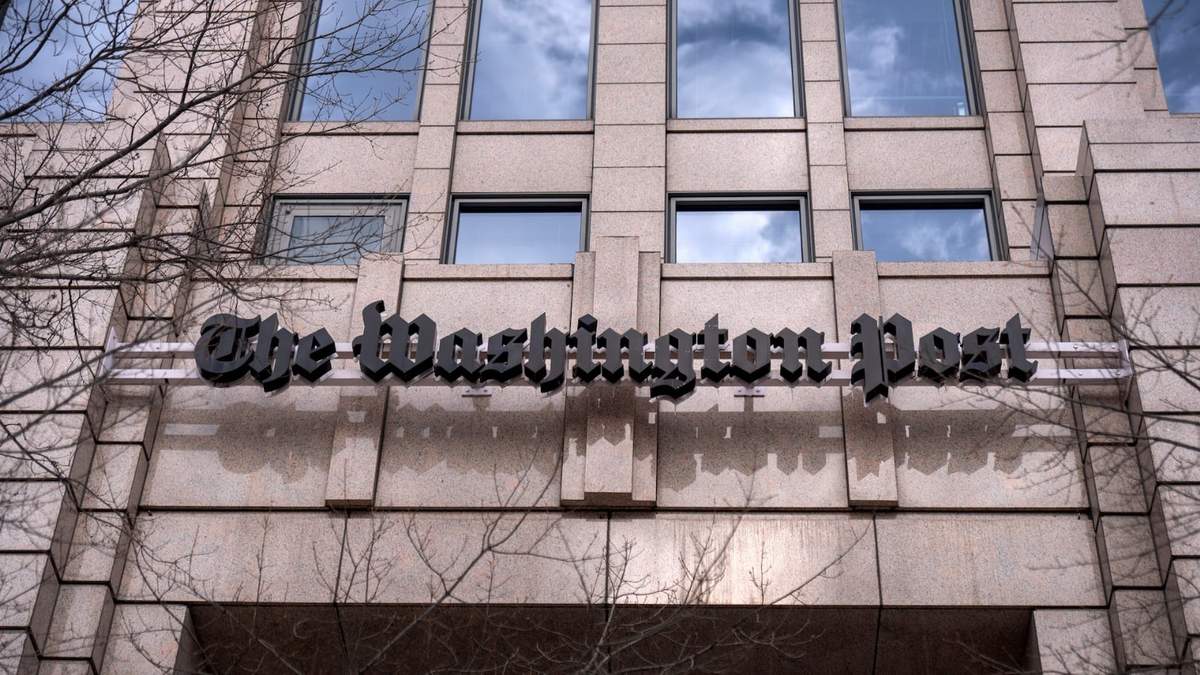 Edificio del Washington Post en Washington, el 26 de enero