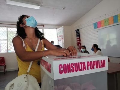 INE reconoce baja participación en Nuevo León para la Consulta Popular