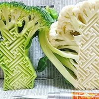 El cocinero japonés que hace arte con frutas y verduras