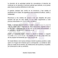 Prisión domiciliaria, primer paso para demostrar mi 'absoluta” inocencia: Granier