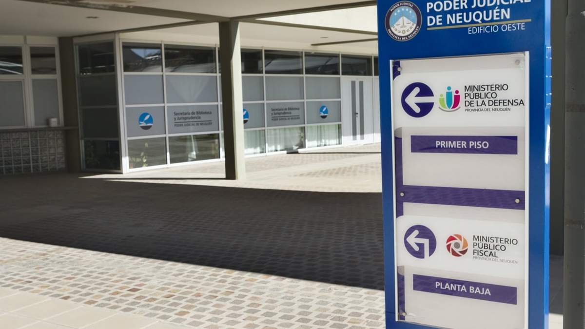 El Ministerio Público Fiscal de Neuquén investiga el caso. Fuente: (Emiliano Ortiz)