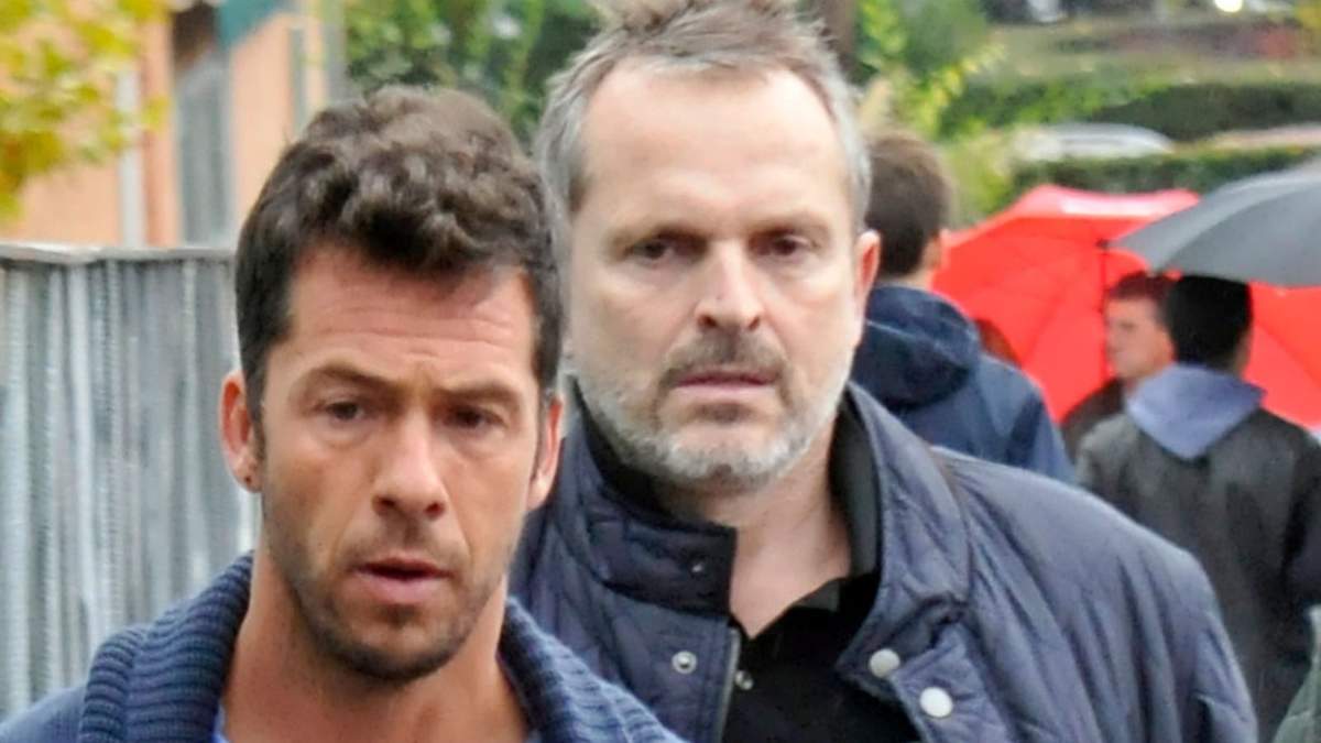 Nacho Palau y Miguel Bosé. Fuente: (Instagram)