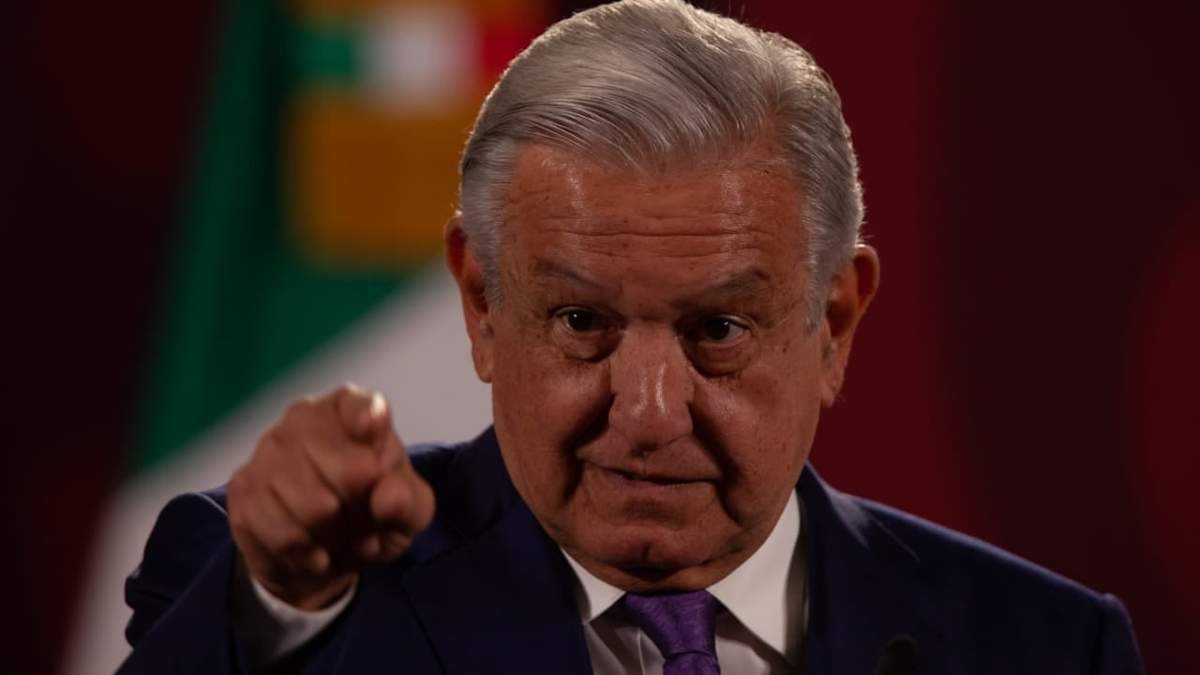 El presidente López Obrador en su conferencia del lunes