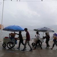Hilary se va pero siguen las lluvias fuertes en la semana: así estará el clima de lunes a jueves