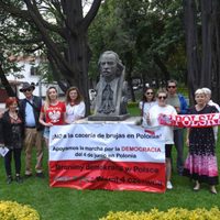 Ciudadanos polacos protestaron contra la aprobación de la llamada “Ley Tusk” (Video)