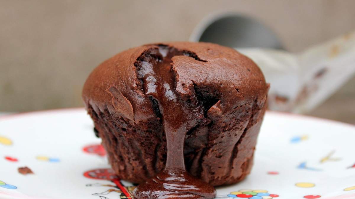 Lava de chocolate. Fuente: (X)