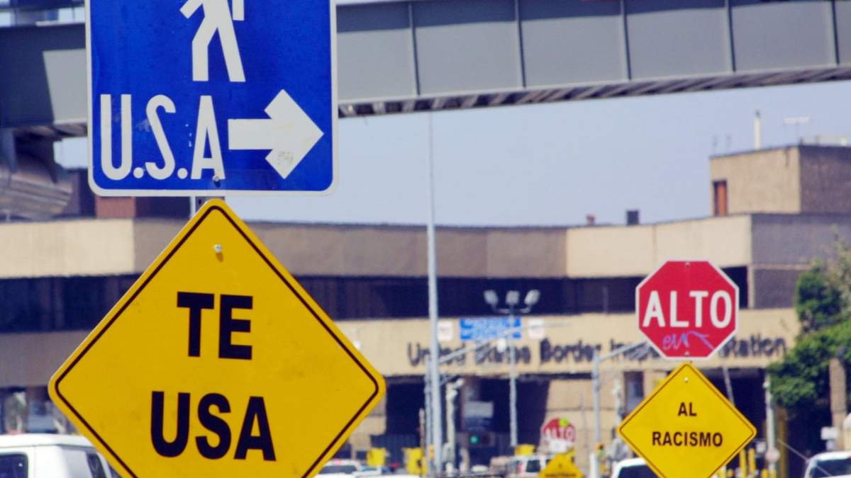 Zona de la garita Tijuana-San Ysidro