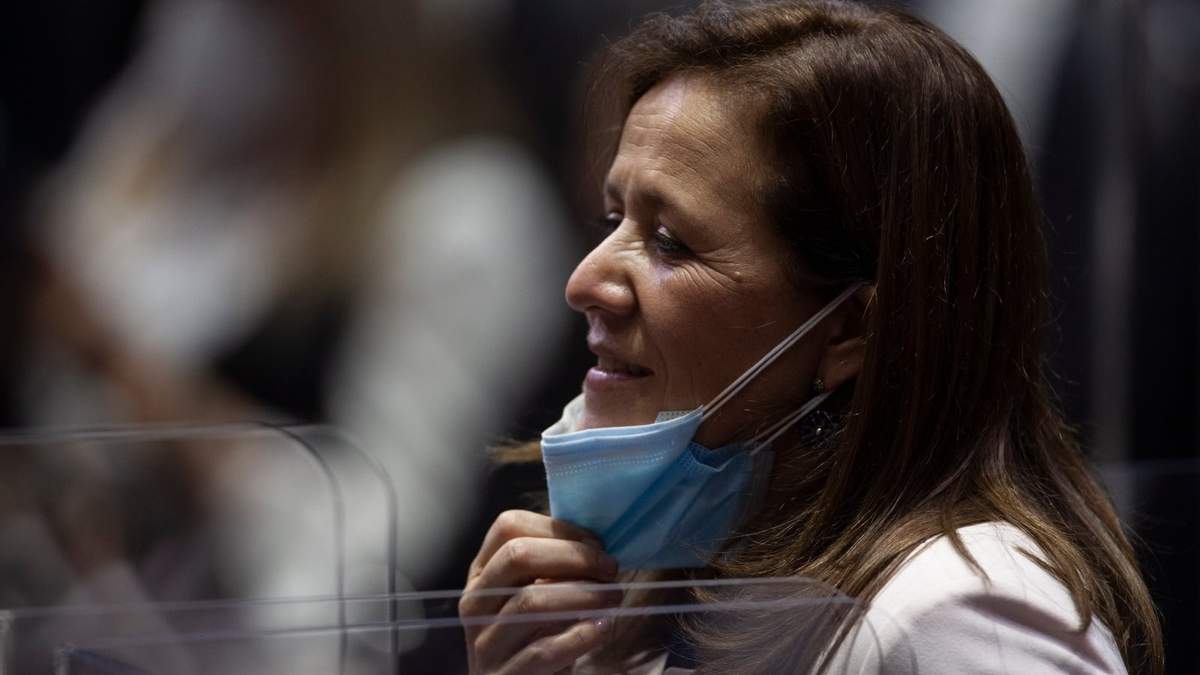 La diputada del PAN, Margarita Zavala