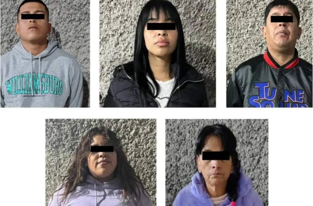 Detienen a cinco personas vinculadas al Cartel de Tláhuac