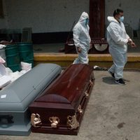 Al menos 665 personas murieron en una semana por covid-19 en México