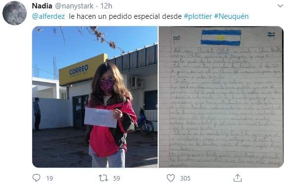 Tuit de la nena