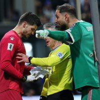Italia ni con acordeón: Donnarumma quiso sabotear la tanda de penaltis, pero fracasó