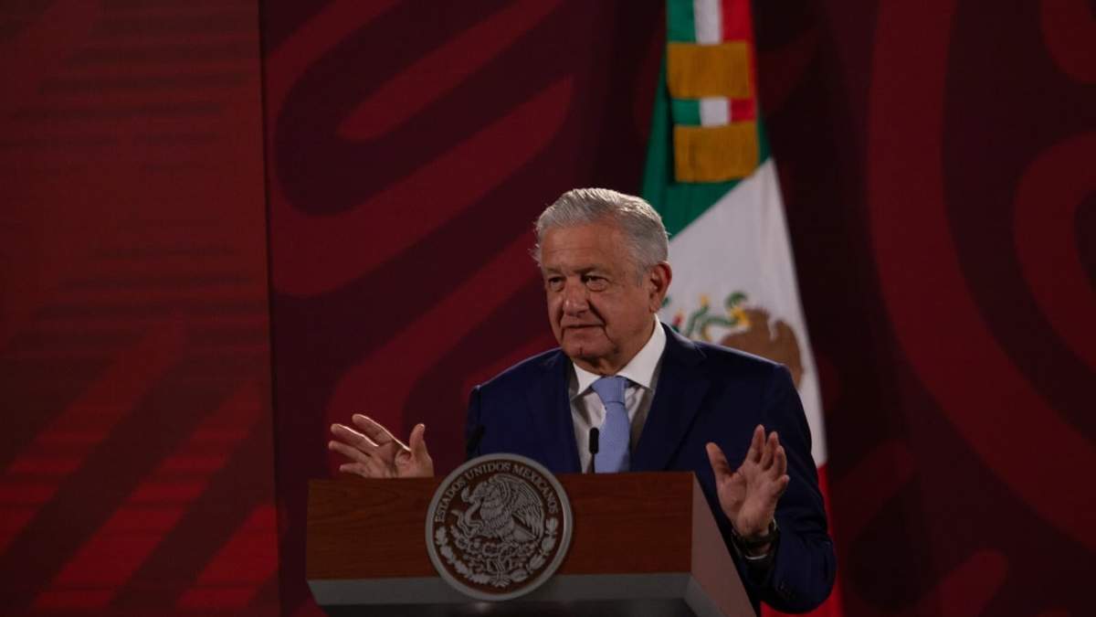 El presidente López Obrador