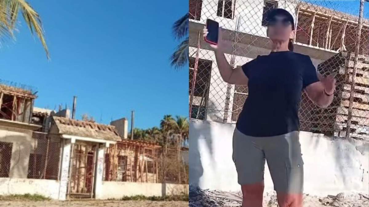 Las playas mexicanas son bienes nacionales. Una extranjera lo aprendió tras recibir una multa por restringir el paso en San Pancho.