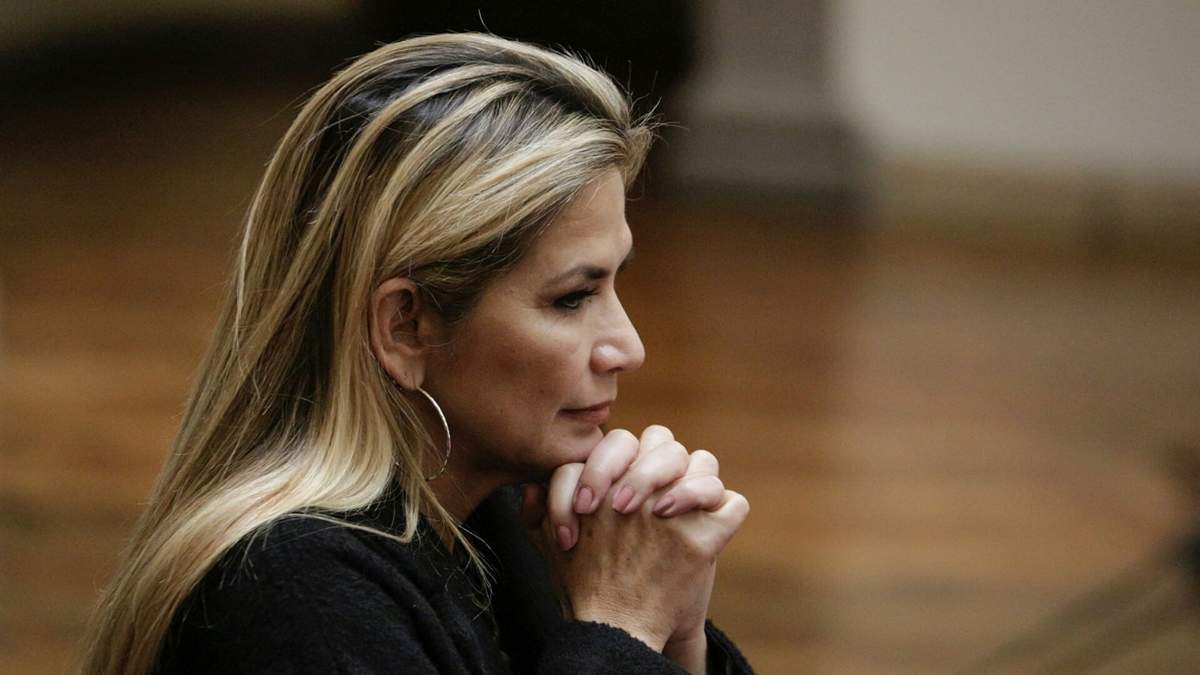 La expresidenta de Bolivia Jeanine Añez. Fuente: (Twitter)