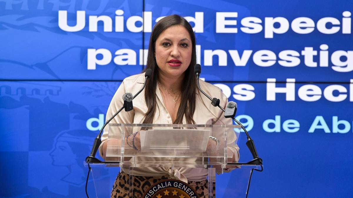 La fiscal Wendy Paola Chávez Villanueva