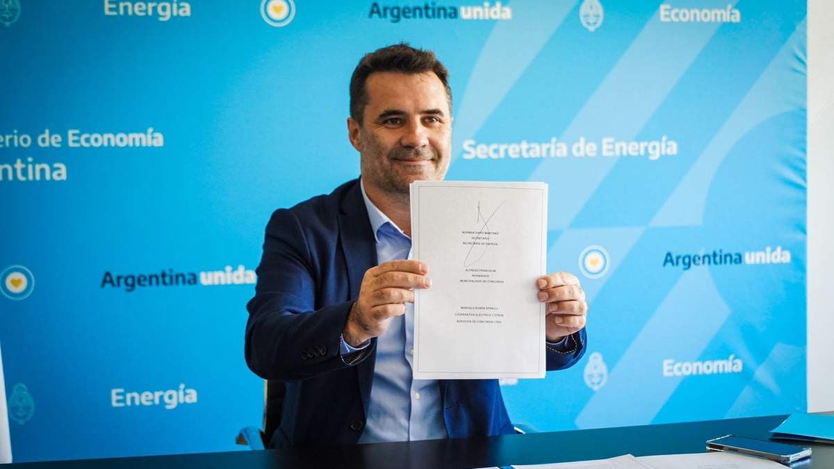 Darío Martínez, secretario de Energía. Fuente: (Twitter)