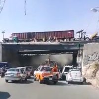 La SICT da su versión sobre supuesto desprendimiento de trabe en un puente de la México-Pachuca