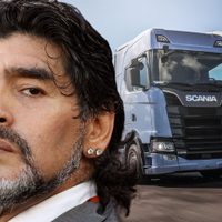 Ferrari y un camión de gran porte: cómo fue la devoción de Diego Maradona por los autos lujosos