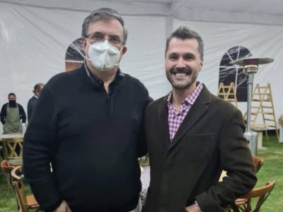 Revelan comida "destape" de Ebrard con miras a la elección presidencial de 2024